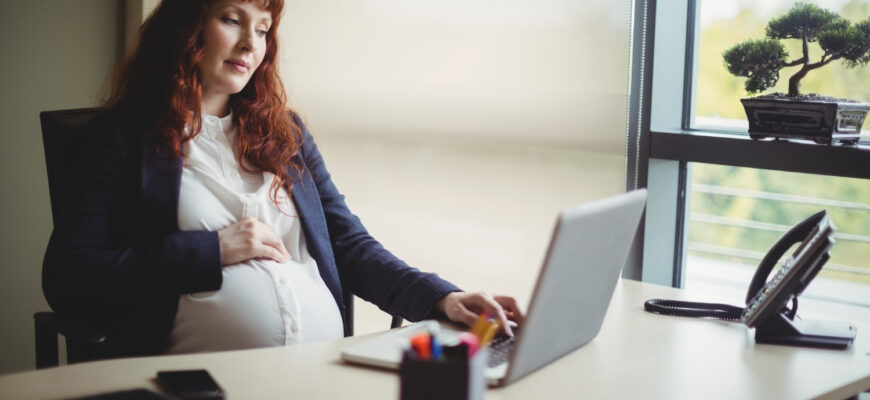 Grossesse et travail de bureau